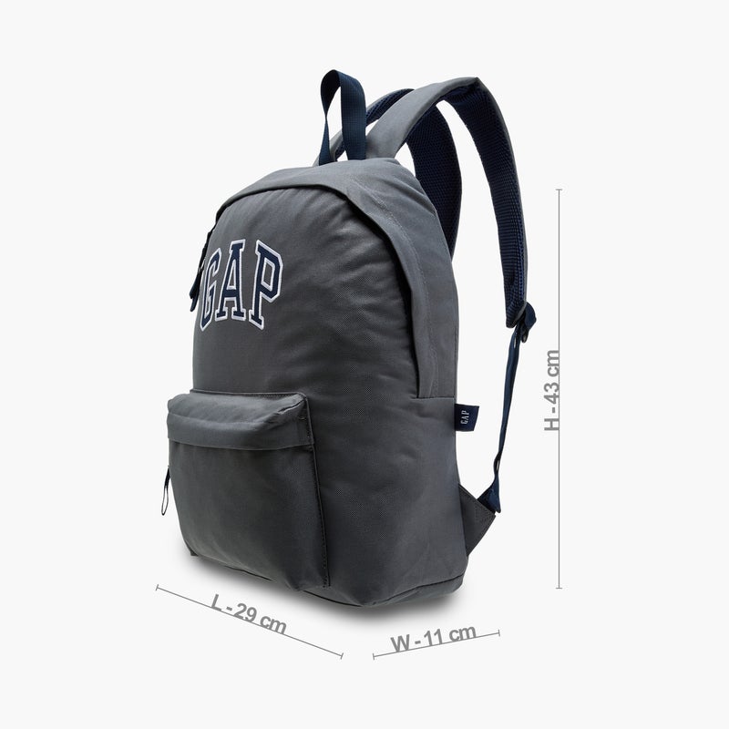 GAP-Backpack-17 Inch-1 Cmprt- (600D Poleyster ) Grey \ 43X29X11 - Image 4